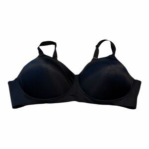 CATHERINE’S Women’s Black Full Coverage Underwire T-Shirt Bra 42C